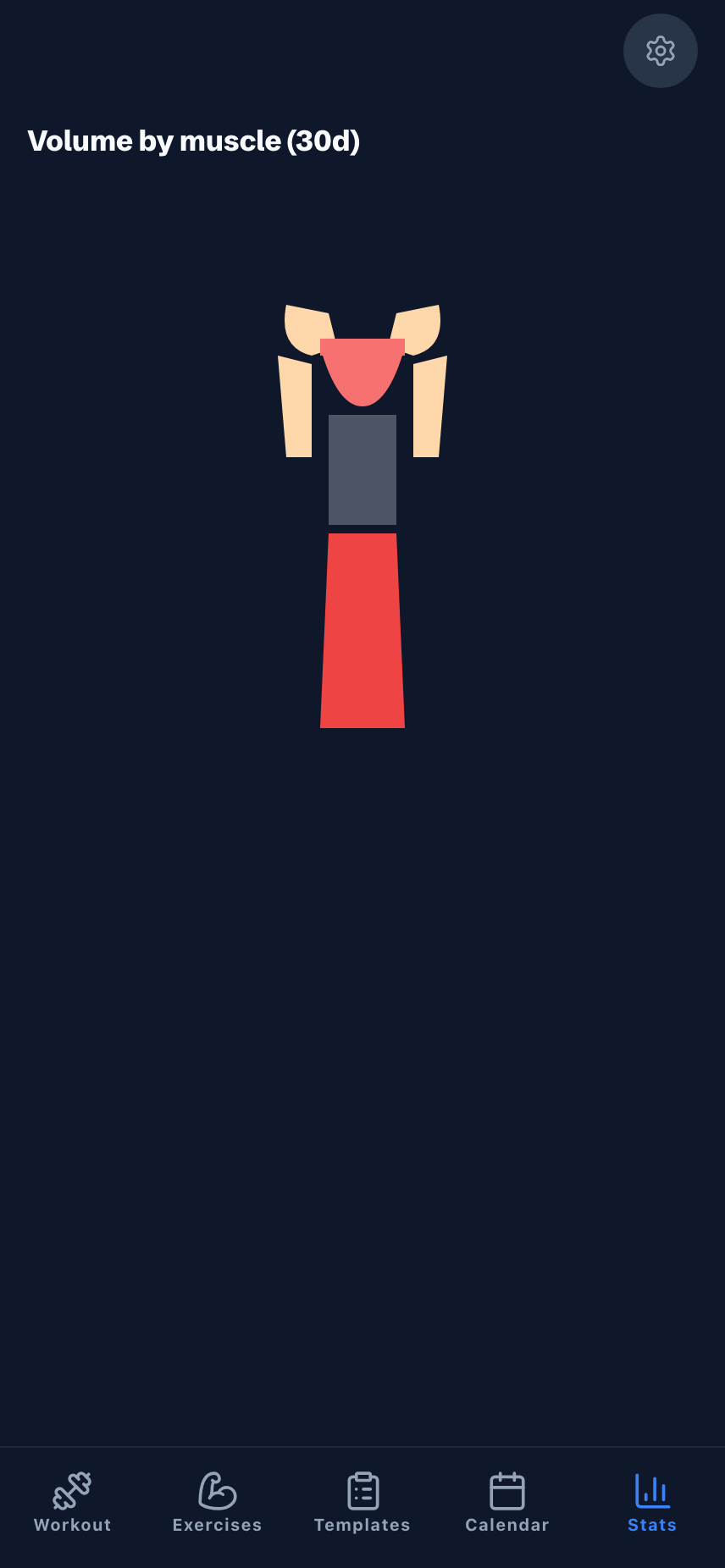 Body heatmap screenshot